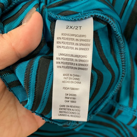 #5or10sale MARK BY AVON 2X Fit & Flare Dress - Picture 8 of 8